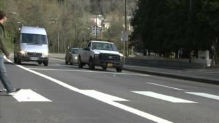 Rapid flashing beacon crosswalk signal