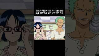 조로가 타시기를 여전히 평생의 은인으로 생각하고 있는 이유 #원피스