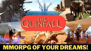 Quinfall MMORPG Full Review + Gameplay. Very curious MMORPG