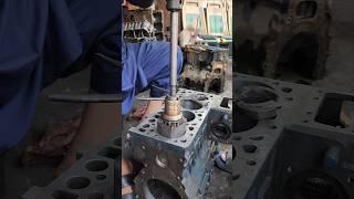engine sylinder honing #engine #cylinder #mechanic #amazing #skills #restoration #how #shorts #viral