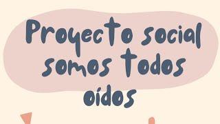 Todos somos oídos