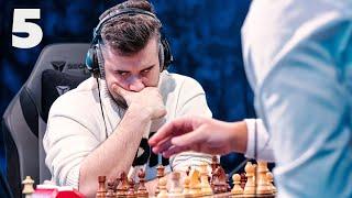 Magnus Carlsen vs. Ian Nepomniachtchi | Game 5 | Champions Chess Tour Finals