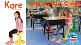 Kore Design Wobble Chair - Fun-Featured and Protective Active Seating | Worthington Direct