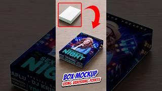 Box Mockup Using Vanishing Point | Photoshop Tutorial #shorts #photoshop