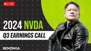 WATCH LIVE: Nvidia Q3 2024 Earnings Call With Jensen Huang | $NVDA