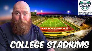 Aussie Reacts to MAC (Mid American Conference) College Football Stadiums