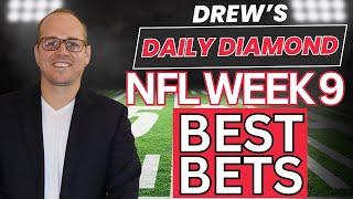 NFL Week 9 Predictions and Picks | Drew's Daily Diamond | NFL Betting Tips | November 3, 2024