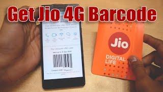 How to Generate Jio  4G Bar Code in any Device [October Updated]