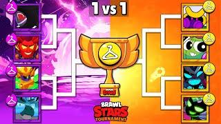 HYPERCHARGE SKIN vs LEGENDARY SKIN | Brawl Stars Tournament