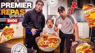 Mon 1er repas a 5h du matin ramadan VLOG 2022 ! ( j'avais trop faim)