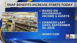 SNAP Benefits Increase Starts Today | October 1, 2024 | News 19 at 4 p.m.