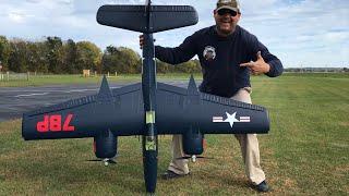 FMS F7F Tigercat 1700mm Flight Review Pilot Ryan Shakedown