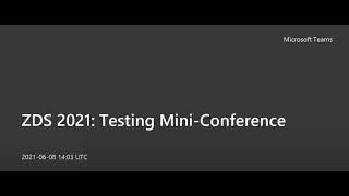 Testing Mini-Conference