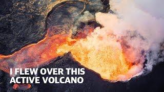 I Flew Over An Active Volcano In Hawaii