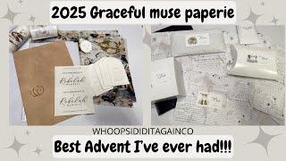 Gracesful Muse Paperie 2025 advent