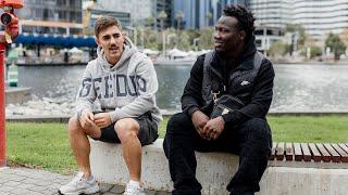 ROOM MATES: Josh Nisbet & Nestory Irankunda | Subway Socceroos