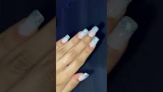 Glitter french nails | Nail art