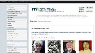What Resources are Available on the MN Governor's Council on Developmental Disabilities Website?