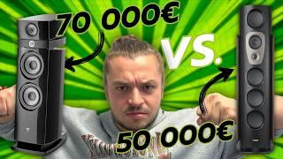 100 000€ Lautsprecher Battle! Canton Reference GS VS. Focal Utopia!