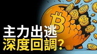 比特幣主力出逃？ETF下車潮引爆BTC大回測！K線怎麼看？