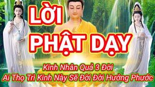 Lời Phật Dạy :Nge Tụng Kinh Này Tăng phúc Tăng Thọ"Ai Thọ Trì Kinh Này"Đời Đời Hưởng Phước #phatphap