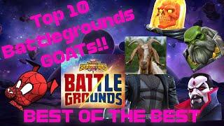 The Best Battlegrounds Champions EVER | MCOC