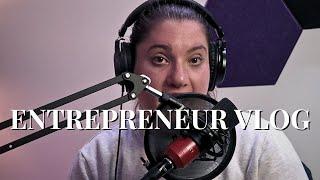 day(s) in the life of an entrepreneur  work from home, podcast recording + more 