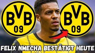 BvB: Eilmeldung! Skandal beim BvB! Felix Nmecha hat dies heute bestätigt! #borussiadortmund #bvb