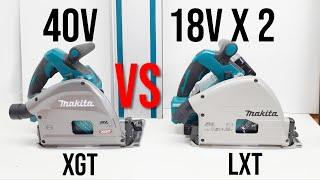 Makita 40v Plunge Saw Review | Is it Better than the Makita 18v x2 Makita Track Saw