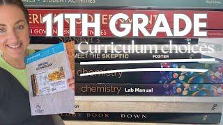 11TH GRADE HOMESCHOOL CURRICULUM CHOICES||2024-2025