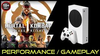 Xbox Series S | Mortal Kombat 1 Khaos Reigns | Performance / Gameplay