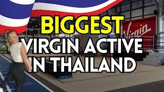 Exploring Thailand's BIGGEST Virgin Active Gym in Bangkok, Thailand | Bangkok Training VLOG