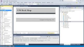 Creating a Navigation menu for a website in Visual Studio