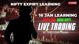 LIVE TRADING NIFTY50 , BANKNIFTY SENSEX | 16/01/2025 | Stock Market For Beginners | Stock Market