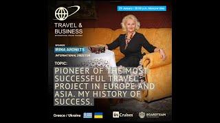 Irina Aronets - Pioneer of inCruises in Russia and Asia - Marathon training. Instagram Live Stream