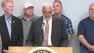 Salt Lake County District Attorney Sim Gill announces re-election campaign