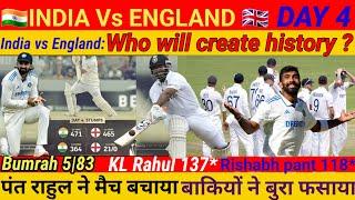 Pant– KL s Shift The Momentum For India | India Vs England 1st Test Day 4 |