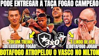 PÓS JOGO! MÍDIA OVACIONADA COM ATUAÇÃO ESPETÁCULAR DO FOGÃO! PODE ENTREGAR A TAÇA BOTAFOGO CAMPEÃO!