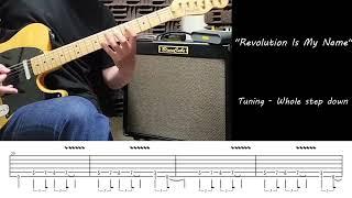 (TAB) #1 PANTERA "Revolution Is My Name" - Dimebag Darrell - Guitar Riff - Strymon Sunset