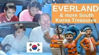 EVERLAND Vlog 2024  Korea's Largest Theme Park And More Road Trip Treasures | Family World Travel