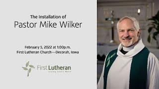 Installation of Pr. Michael Wilker