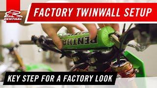 How to fit Renthal Twinwall braced handlebar : Learn how the pro’s do it • Renthal Tech Tips