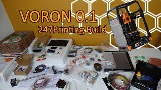 Formbot 3D 247Printing VORON 0.1 Build Progress!!