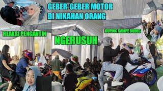 YANG LAGI VIRAL ROMBONGAN ANAK MOTOR NGERUSUH PERNIKAHAN