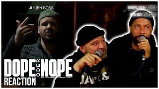 UND ER SCHIESST WEITER GEGEN... | Julien Boss - Außenseiter | DOPE oder NOPE Reaction