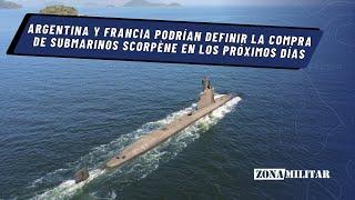 Argentina y Francia podrían definir la compra de submarinos Scorpène en los próximos días