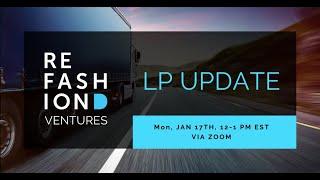 REFASHIOND Seed LP Update Q1 2022