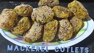 Goan Mackerel Cutlets / Fish Cutlets / Mackerel Cutlets