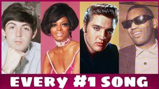 Every Number 1 song of the 60s