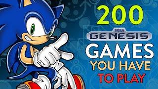 200 SEGA GENESIS / MEGA DRIVE GAMES YOU HAVE TO PLAY (Random Order) VGL